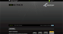 Desktop Screenshot of doomags.com